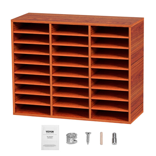 Compartments Wood Literature Organizer – Premium Quality, Everyday Convenience