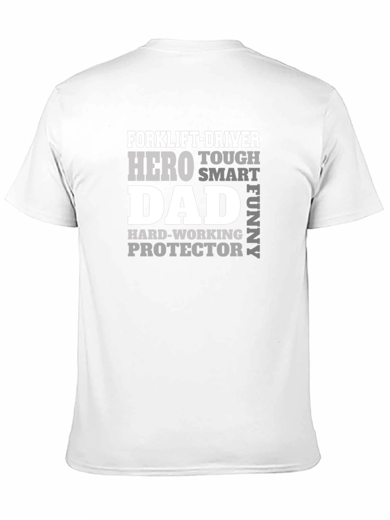 Forklift-Driver Hero Dad Funny T-Shirt