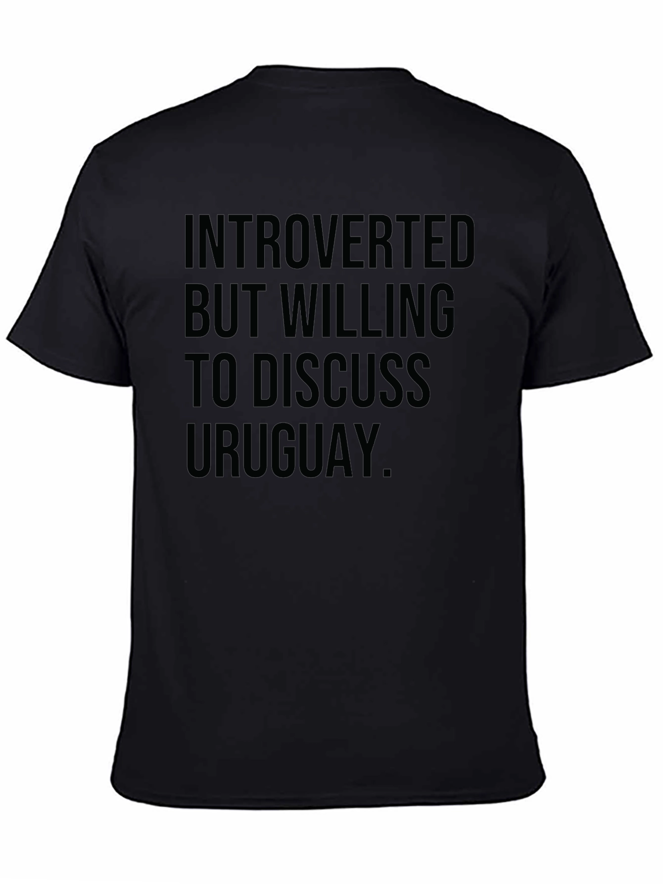 Introverted Uruguay T-Shirt - Soft Cotton Tee