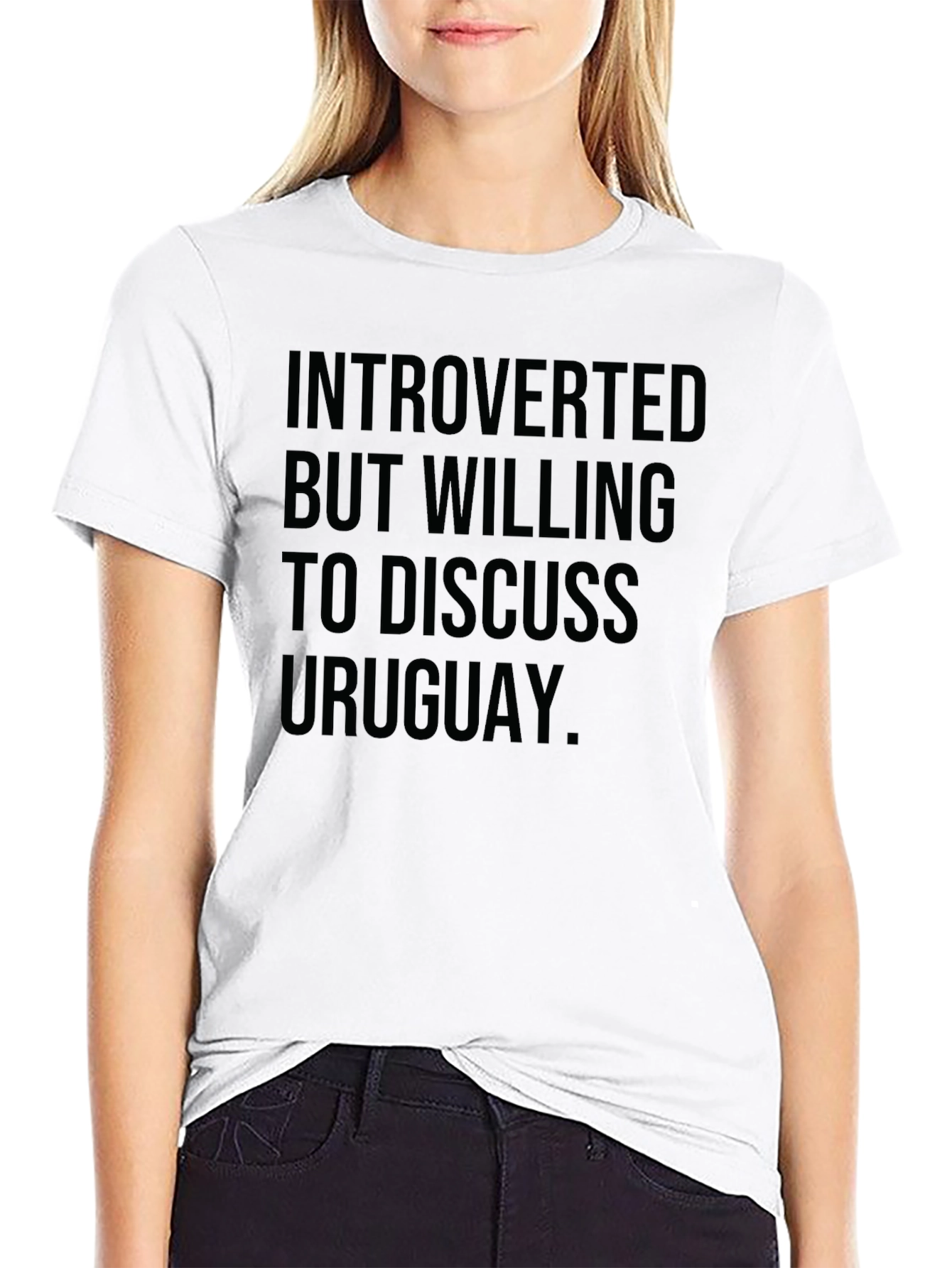 Introverted Uruguay T-Shirt - Soft Cotton Tee