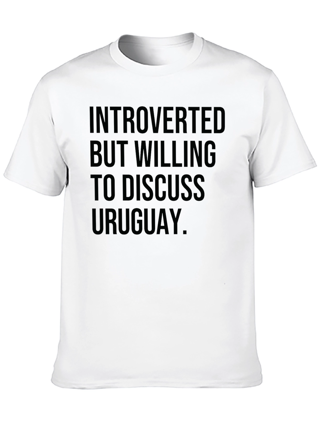 Introverted Uruguay T-Shirt - Soft Cotton Tee