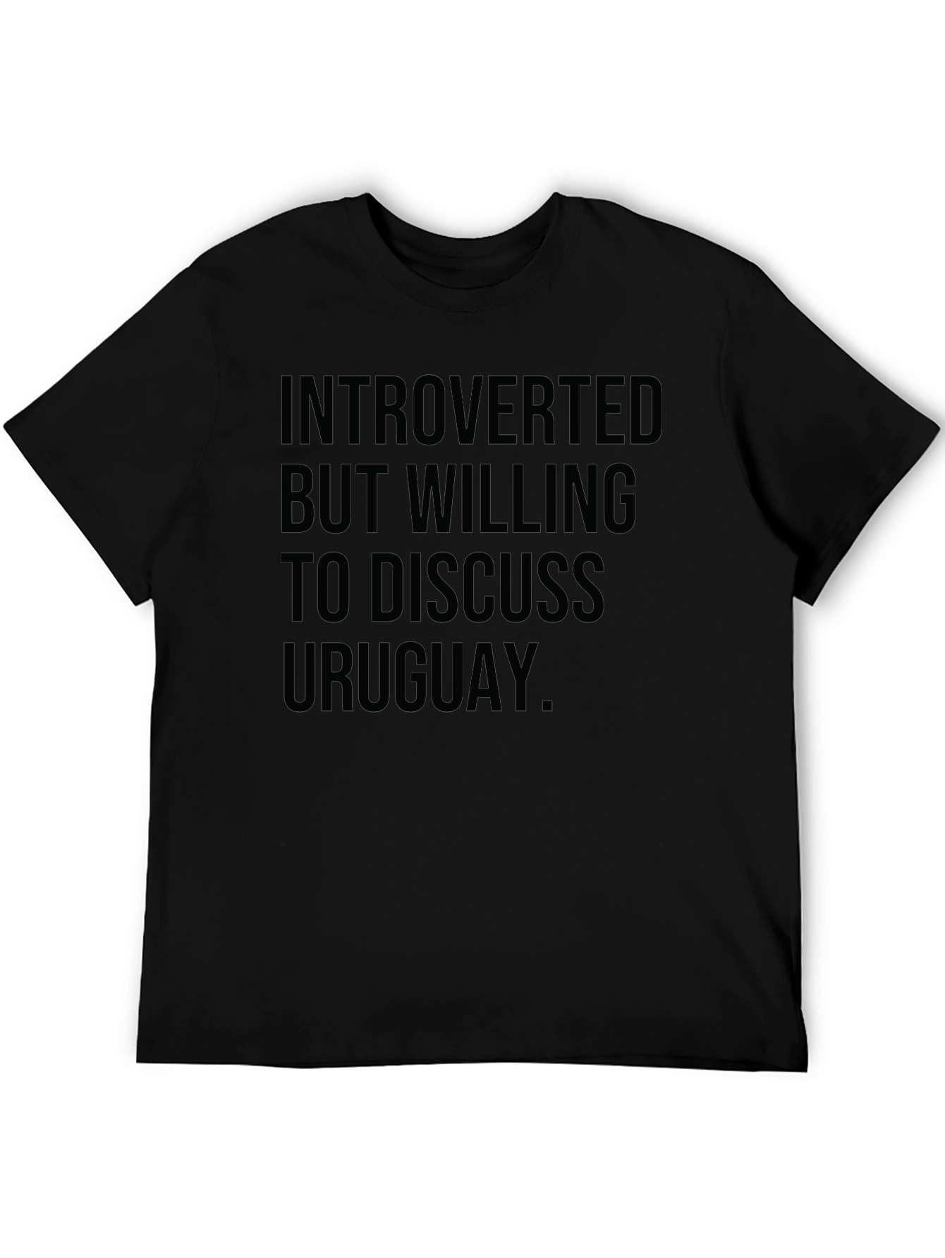Introverted Uruguay T-Shirt - Soft Cotton Tee
