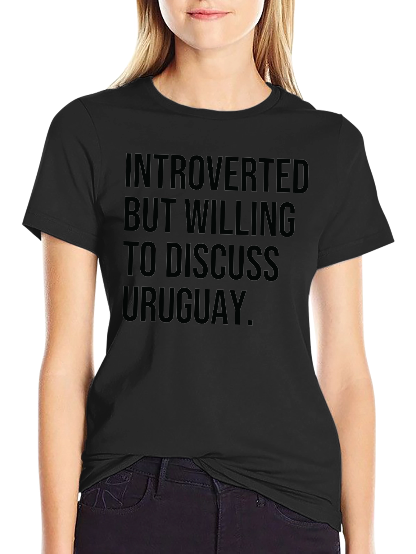 Introverted Uruguay T-Shirt - Soft Cotton Tee