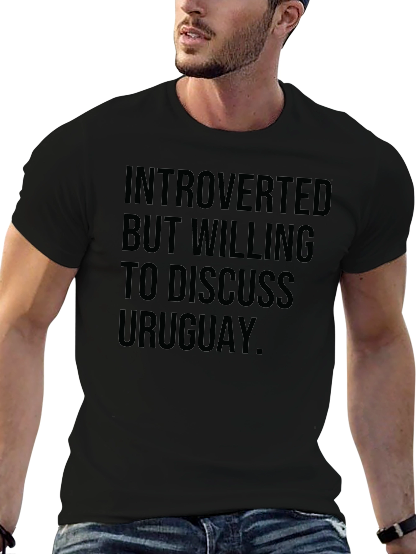 Introverted Uruguay T-Shirt - Soft Cotton Tee