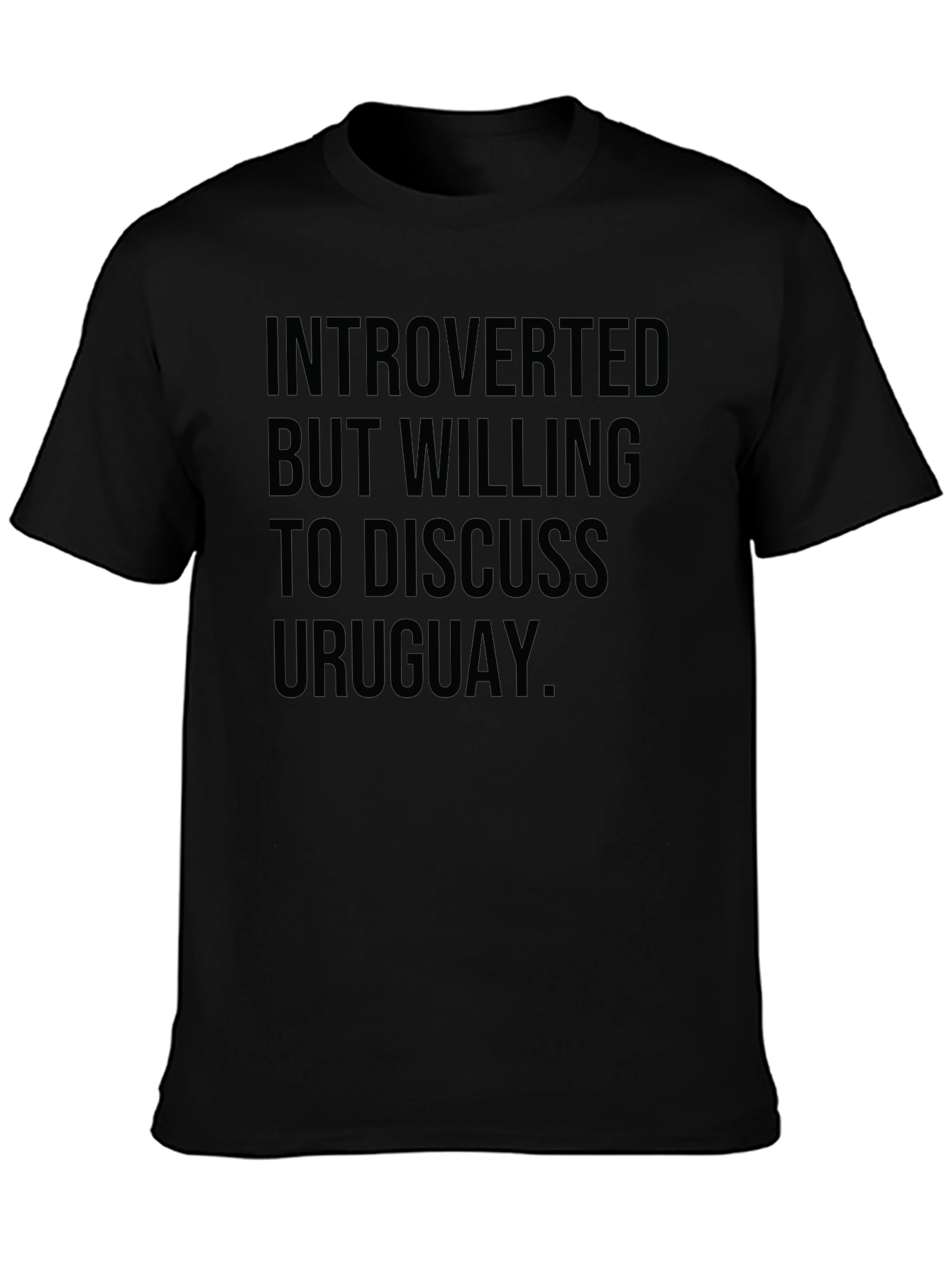 Introverted Uruguay T-Shirt - Soft Cotton Tee