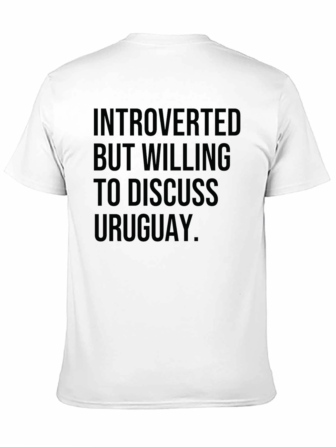 Introverted Uruguay T-Shirt - Soft Cotton Tee