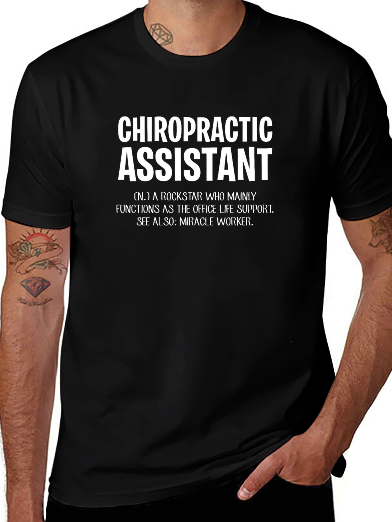 Chiropractic Assistant Definition T-Shirt