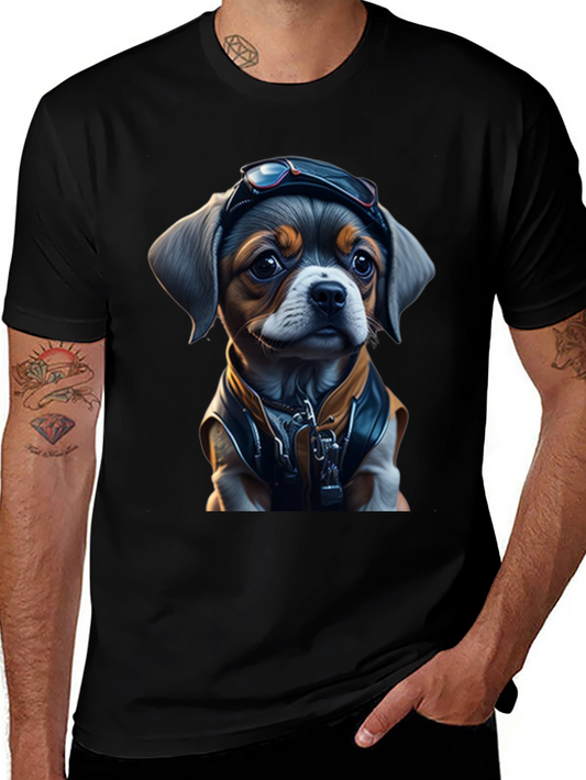 Cool Pup Tee: Pilot Dog Design