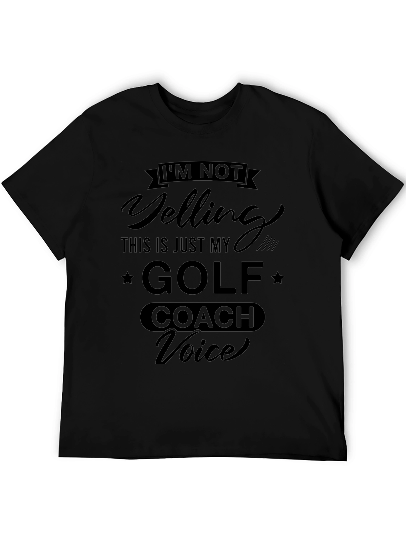Funny Golf Coach Voice T-Shirt