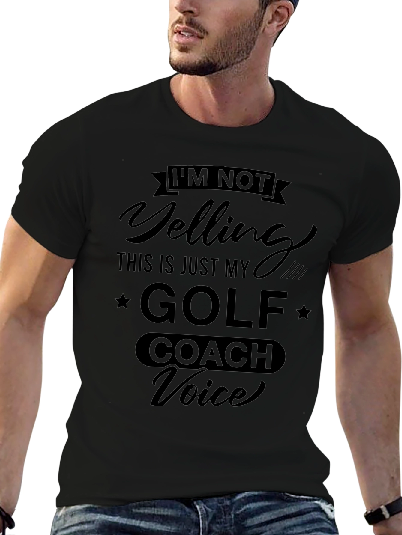 Funny Golf Coach Voice T-Shirt
