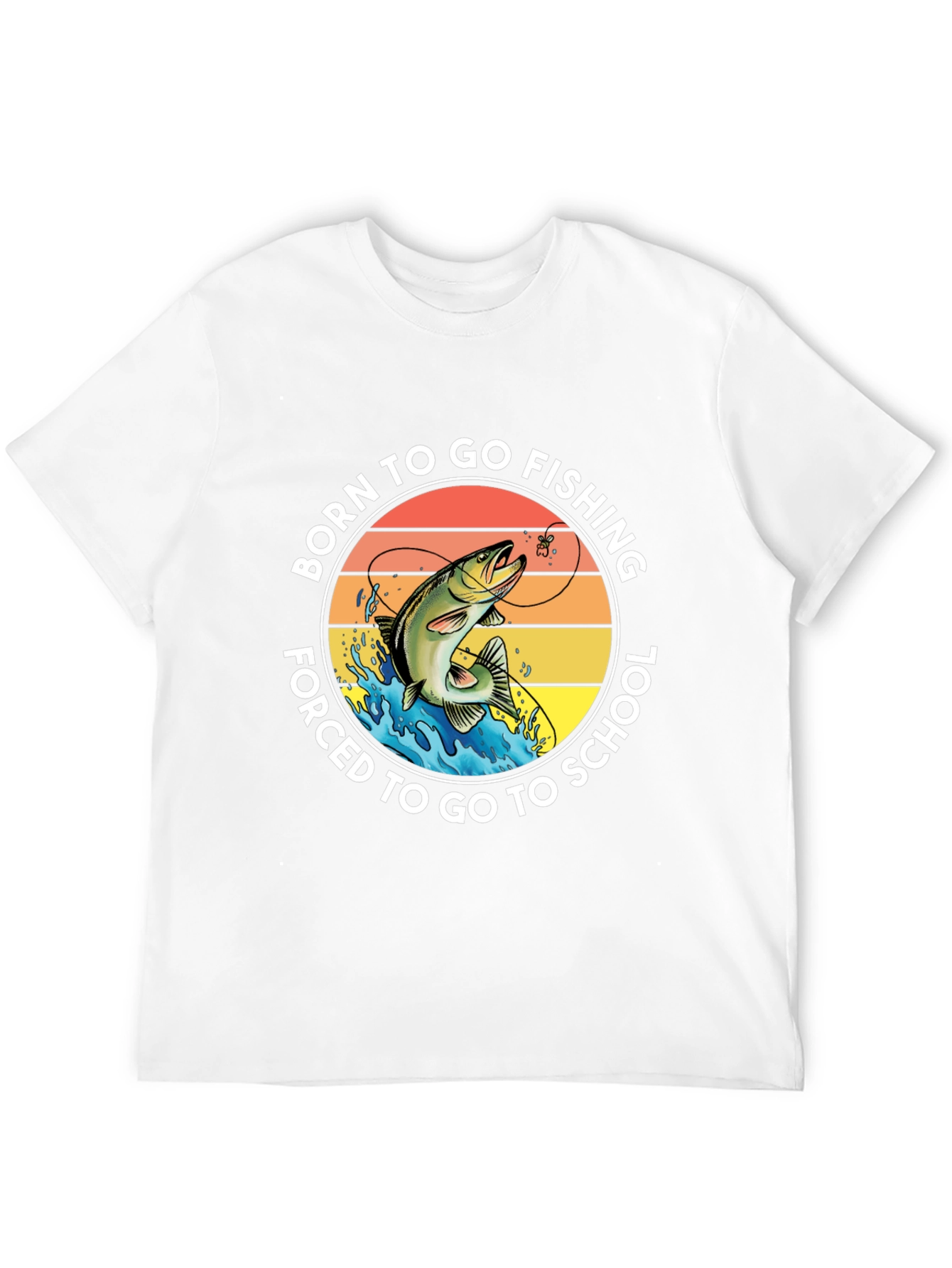 Born to Fish Graphic T-Shirt