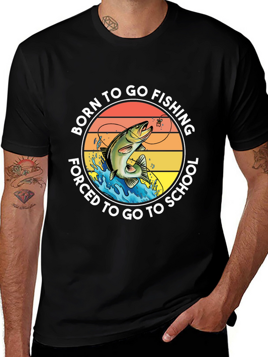 Born to Fish Graphic T-Shirt