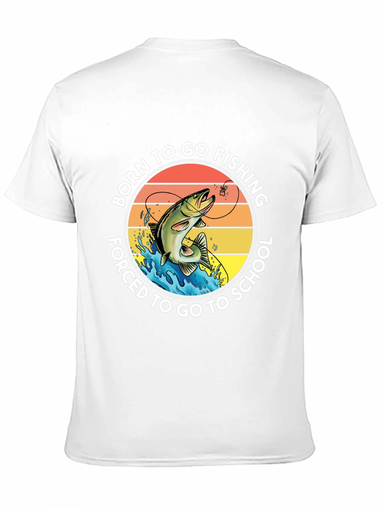 Born to Fish Graphic T-Shirt