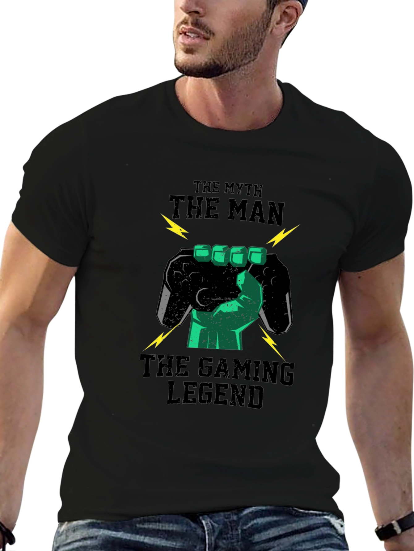 The Gaming Legend T-Shirt - Myth Man Gamer
