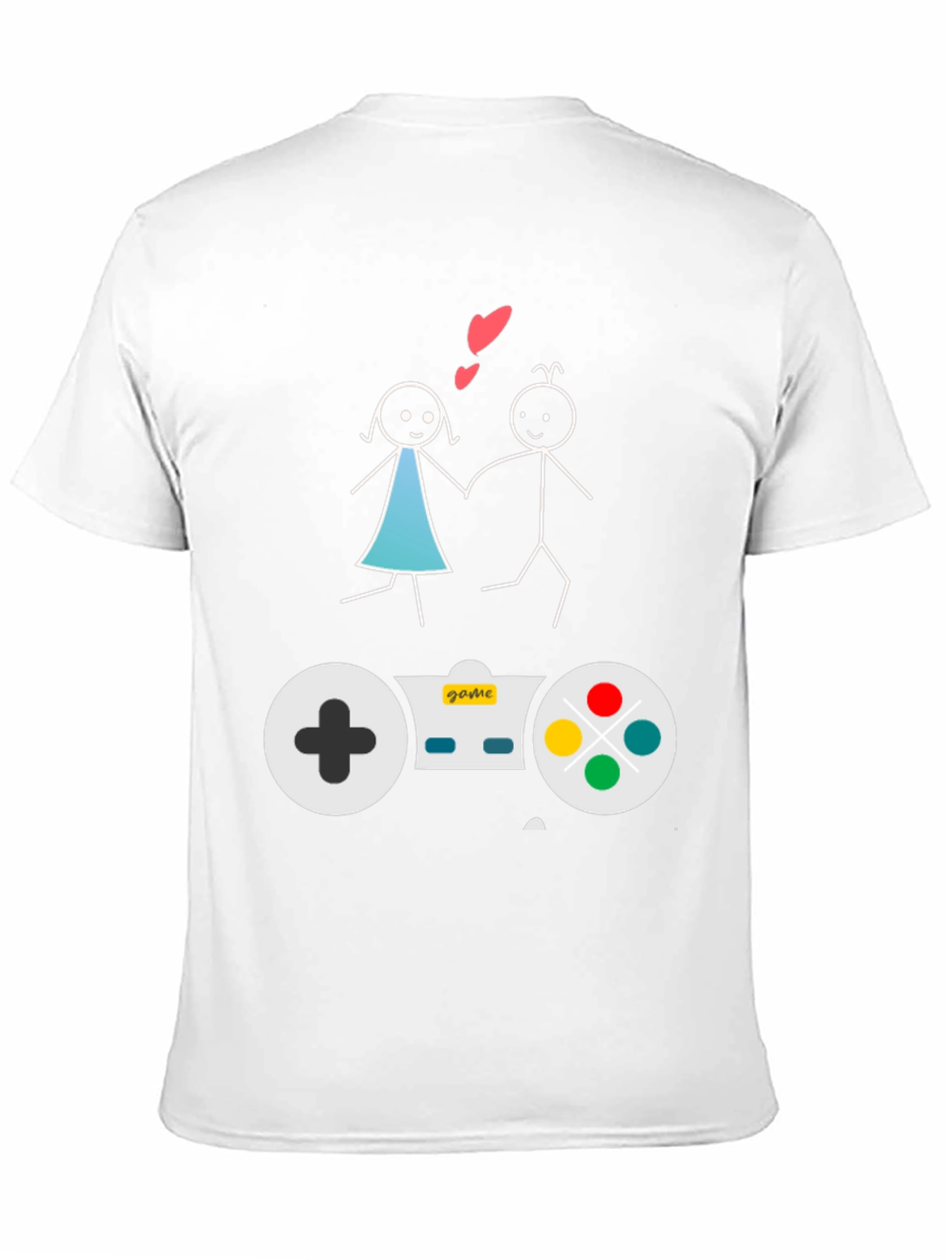 Gamer Couple T-Shirt: Love & Games Unite!