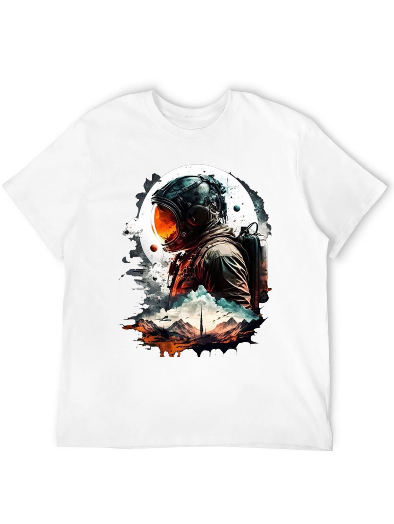 Astronaut Graphic T-Shirt - Space Adventure Tee