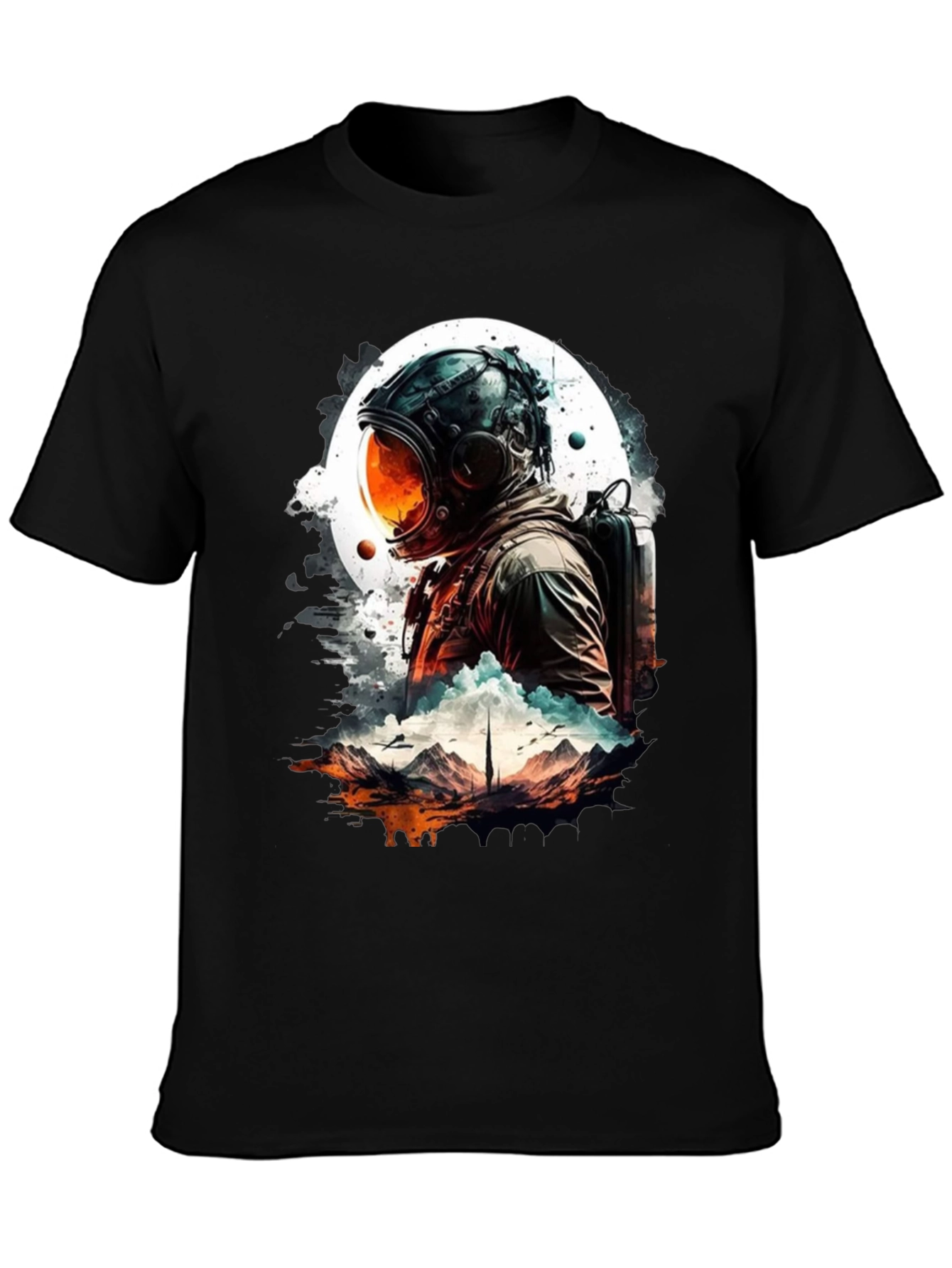 Astronaut Graphic T-Shirt - Space Adventure Tee