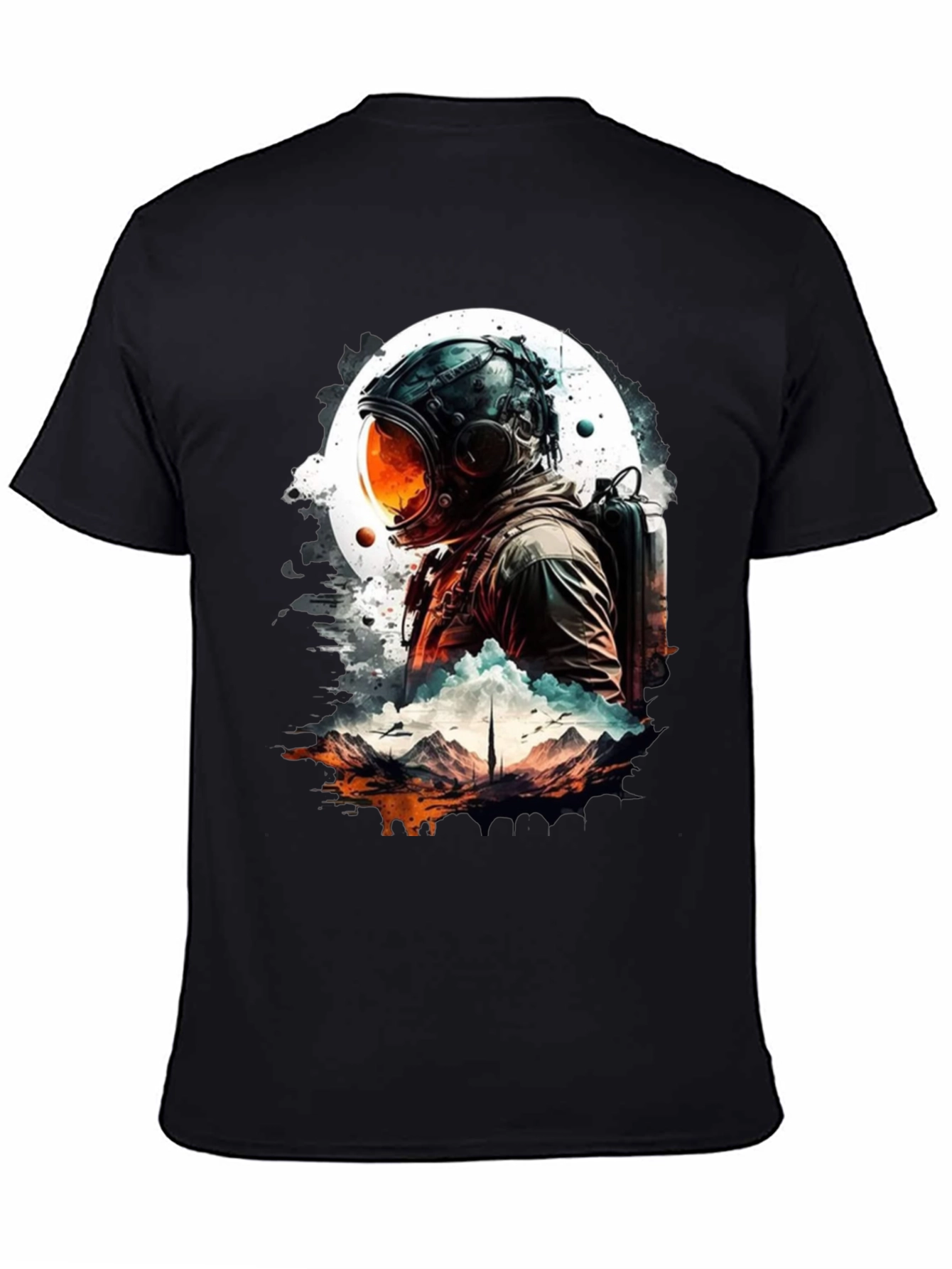 Astronaut Graphic T-Shirt - Space Adventure Tee