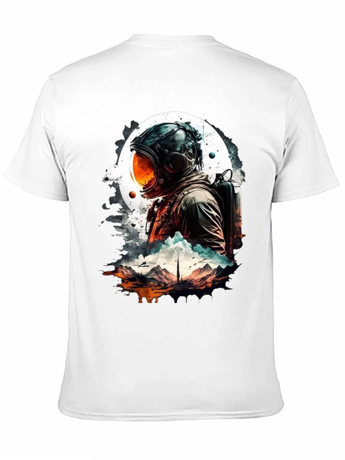 Astronaut Graphic T-Shirt - Space Adventure Tee