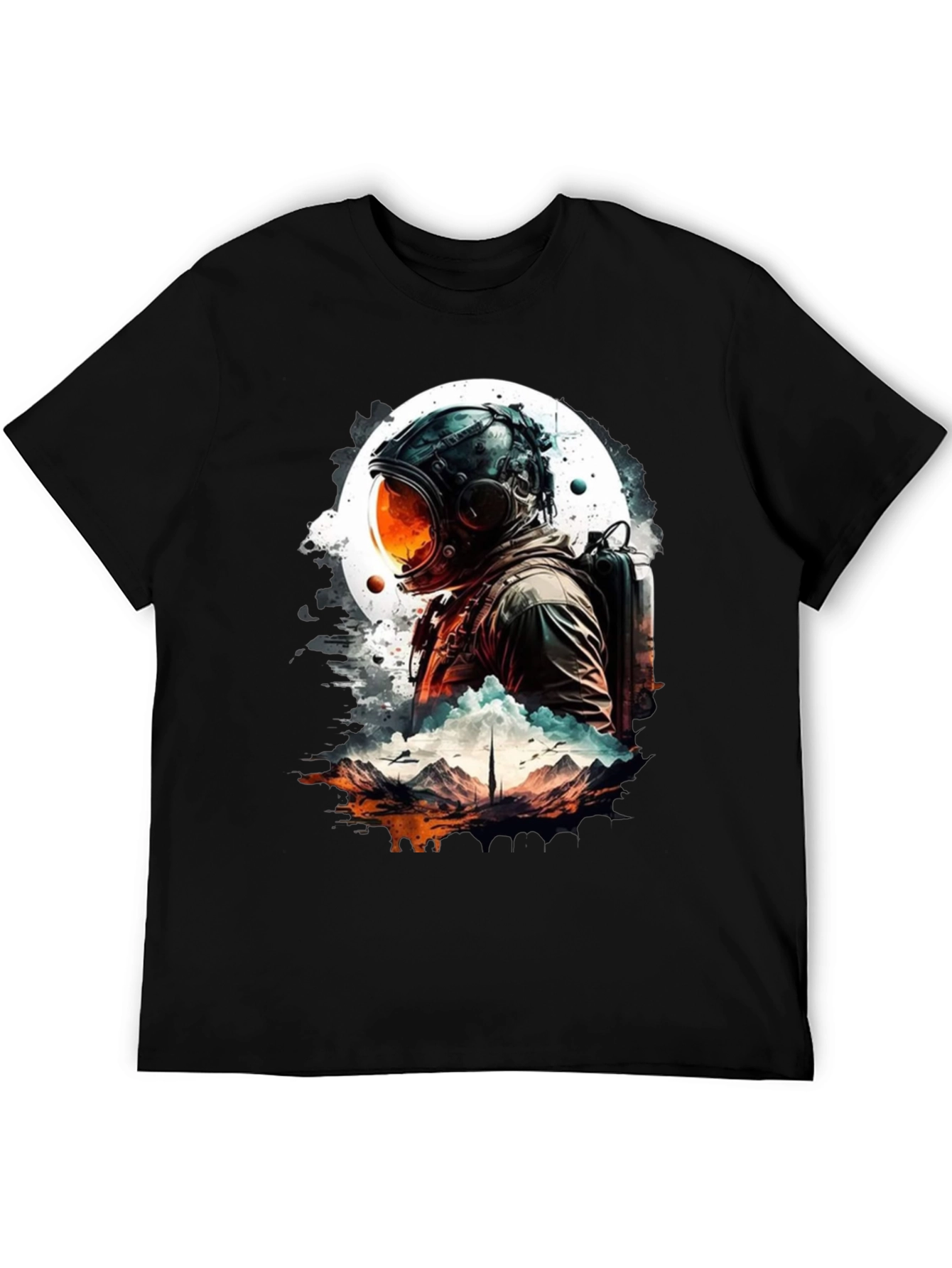 Astronaut Graphic T-Shirt - Space Adventure Tee