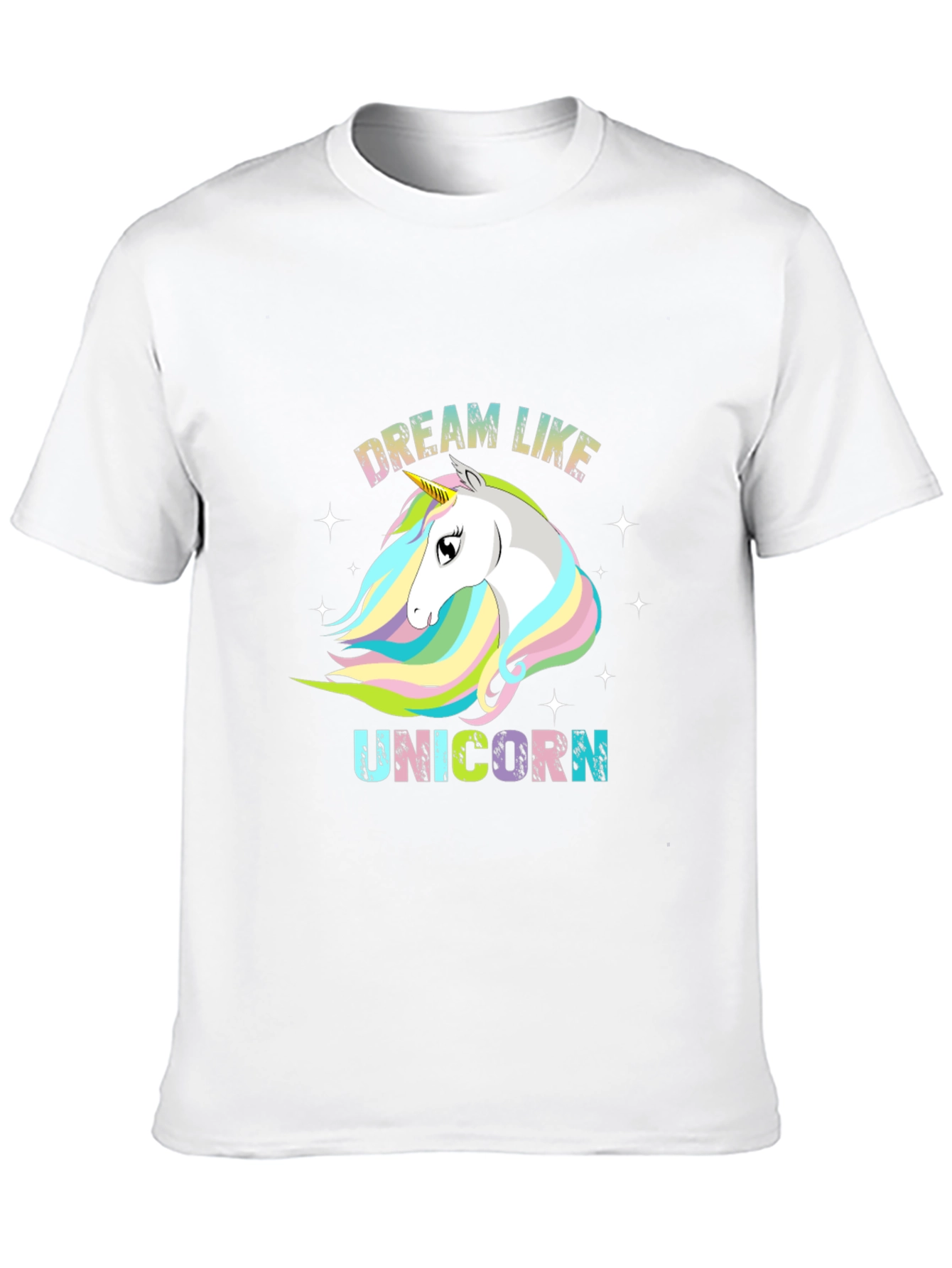 Dream Like Unicorn Black T-Shirt