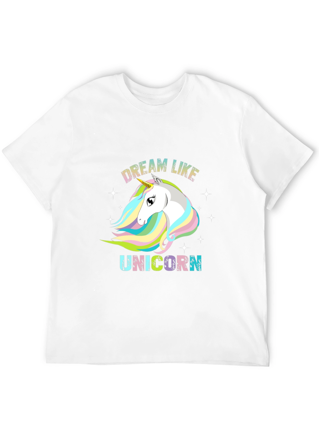 Dream Like Unicorn Black T-Shirt
