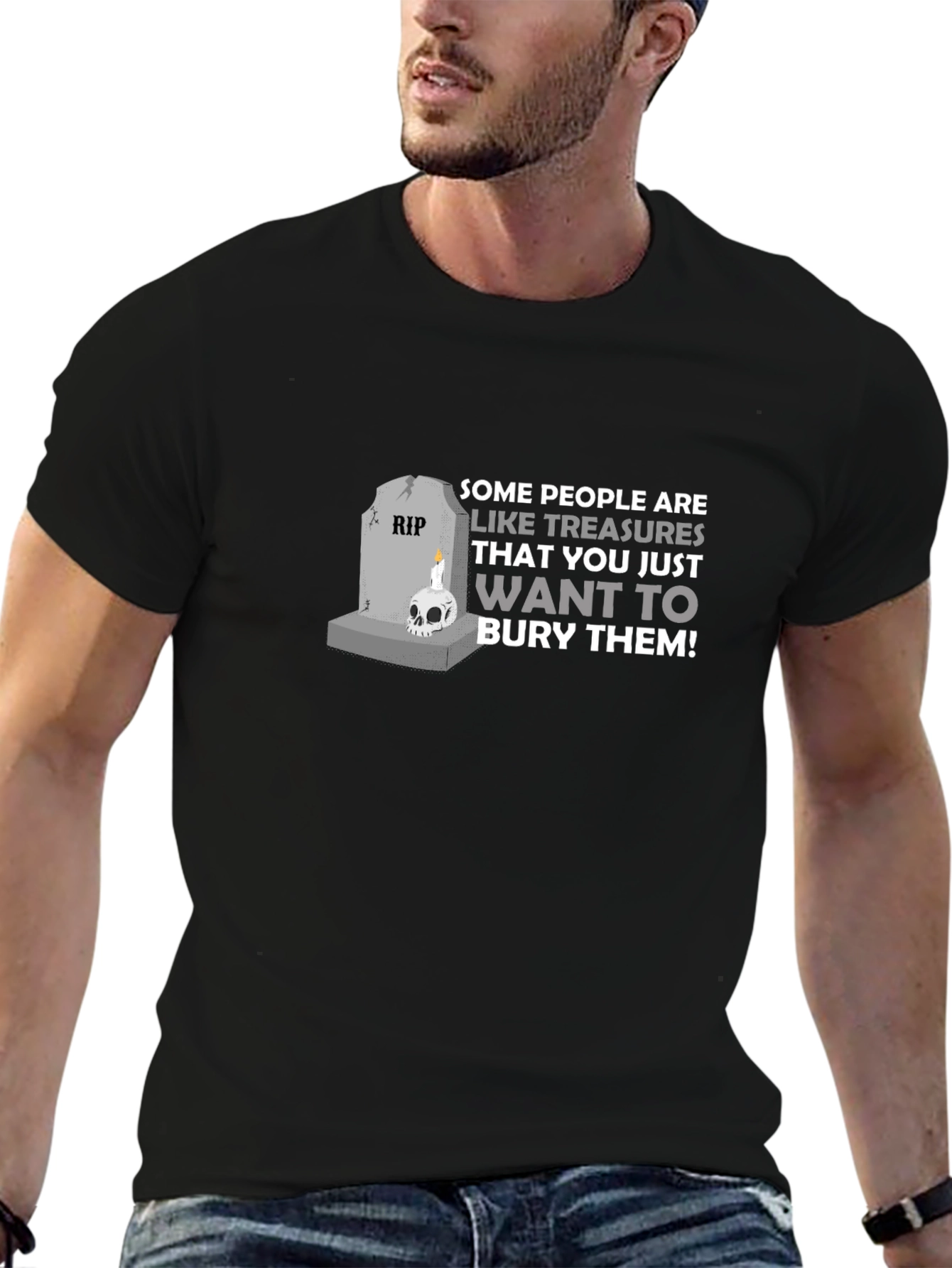 Humorous Treasure Burial T-Shirt