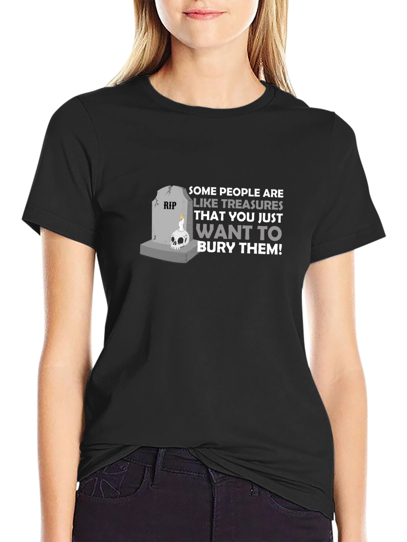 Humorous Treasure Burial T-Shirt
