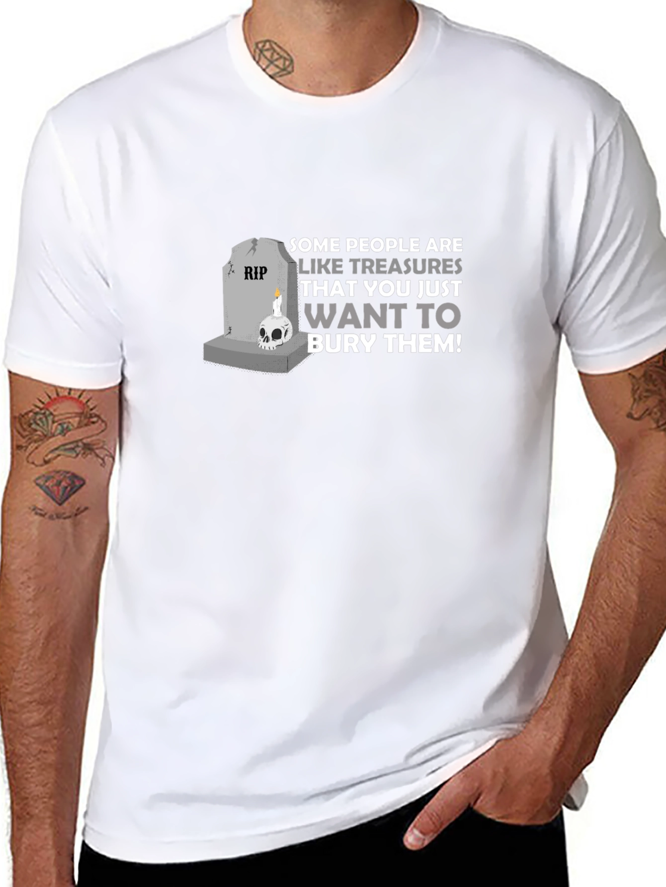 Humorous Treasure Burial T-Shirt