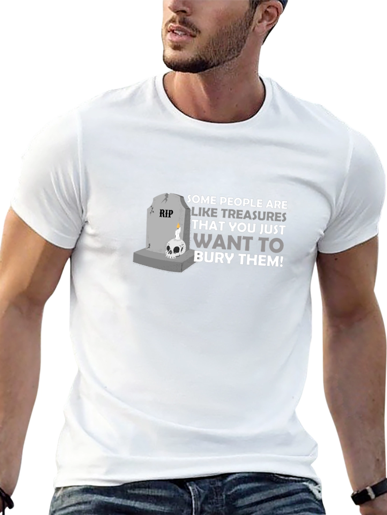 Humorous Treasure Burial T-Shirt