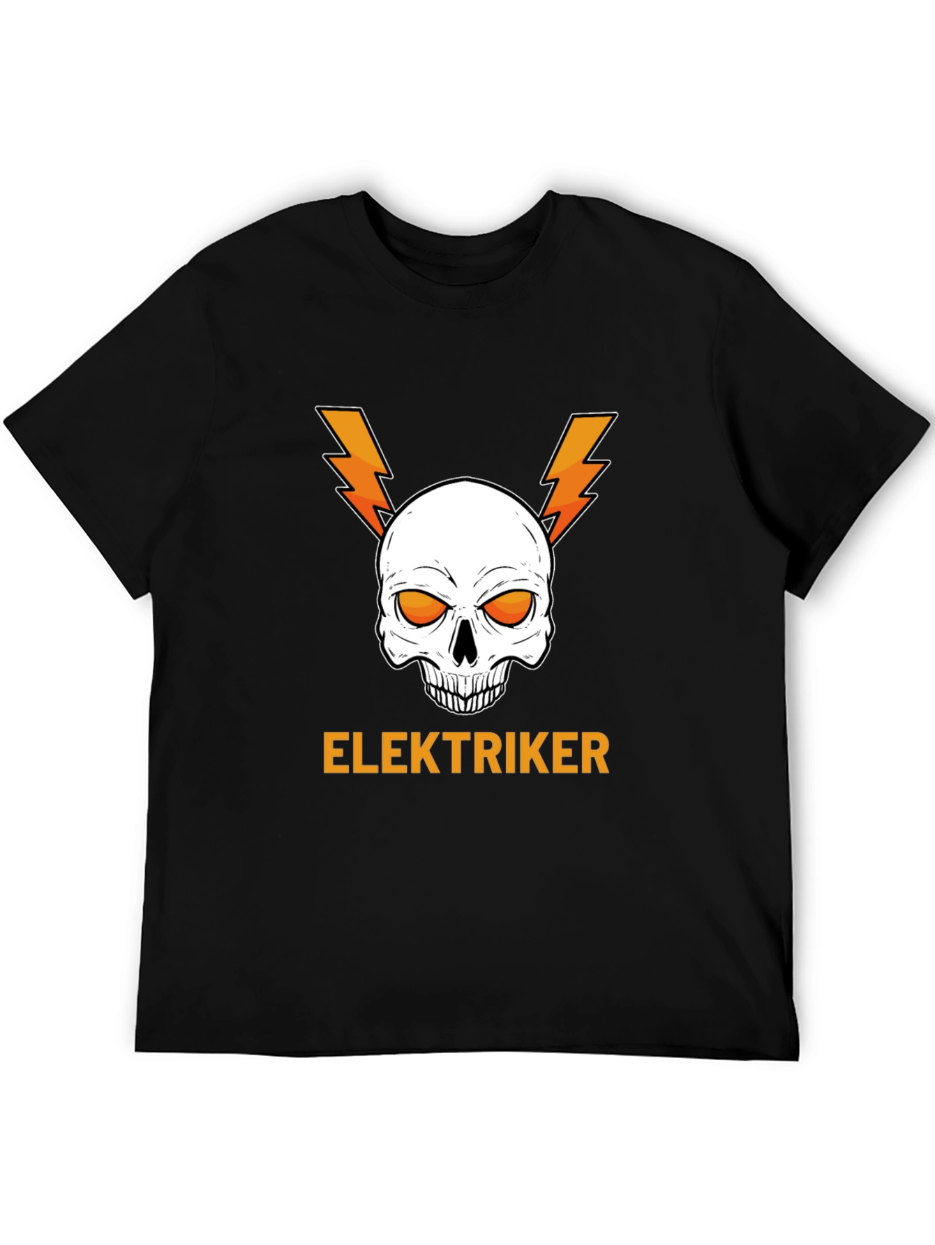 Electrician Skull T-Shirt - Shockingly Cool!