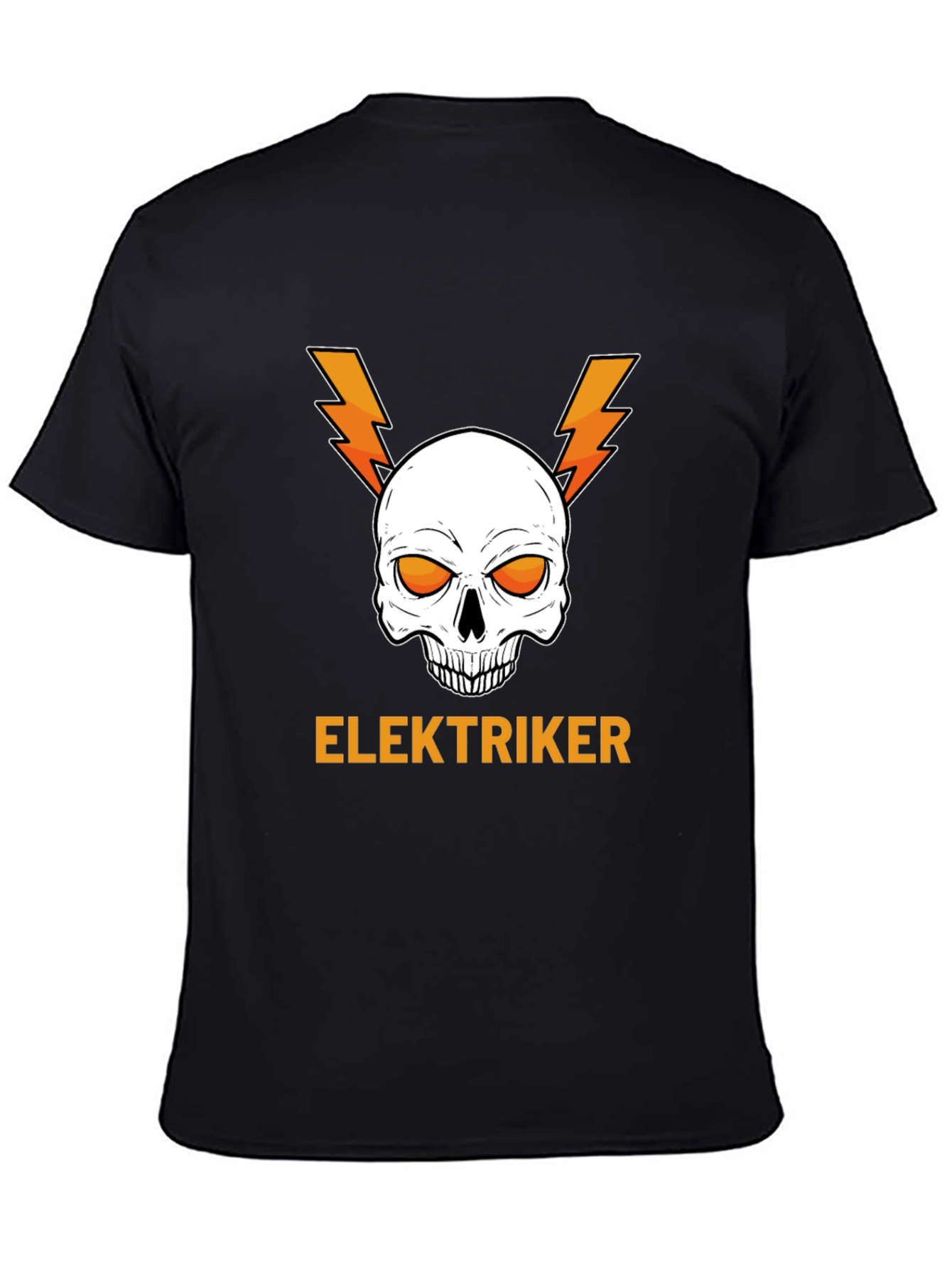 Electrician Skull T-Shirt - Shockingly Cool!