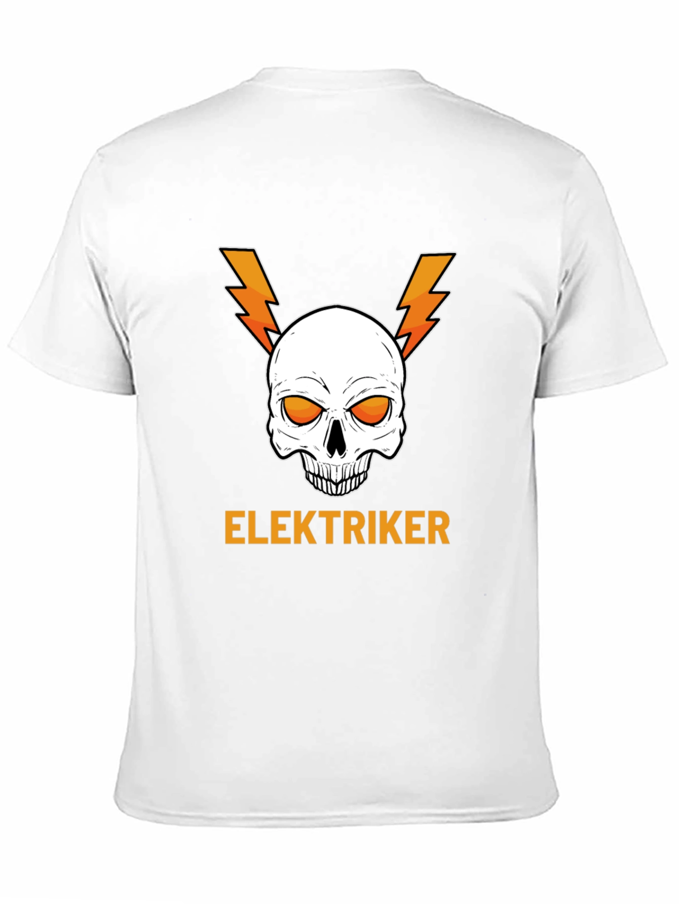 Electrician Skull T-Shirt - Shockingly Cool!