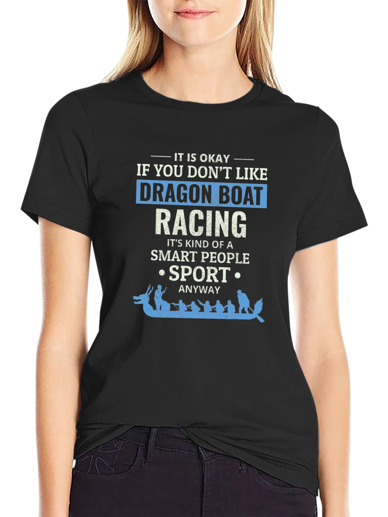 Dragon Boat Racing T-Shirt - Smart Sport Anyway
