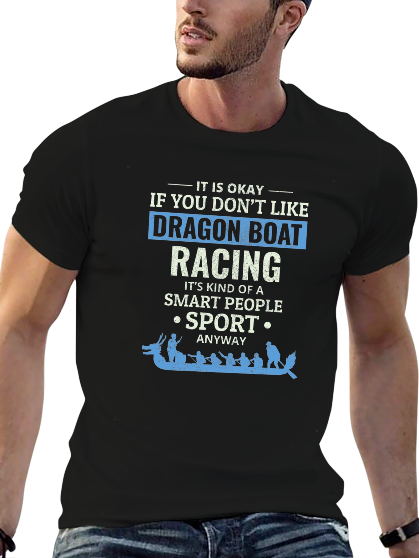 Dragon Boat Racing T-Shirt - Smart Sport Anyway