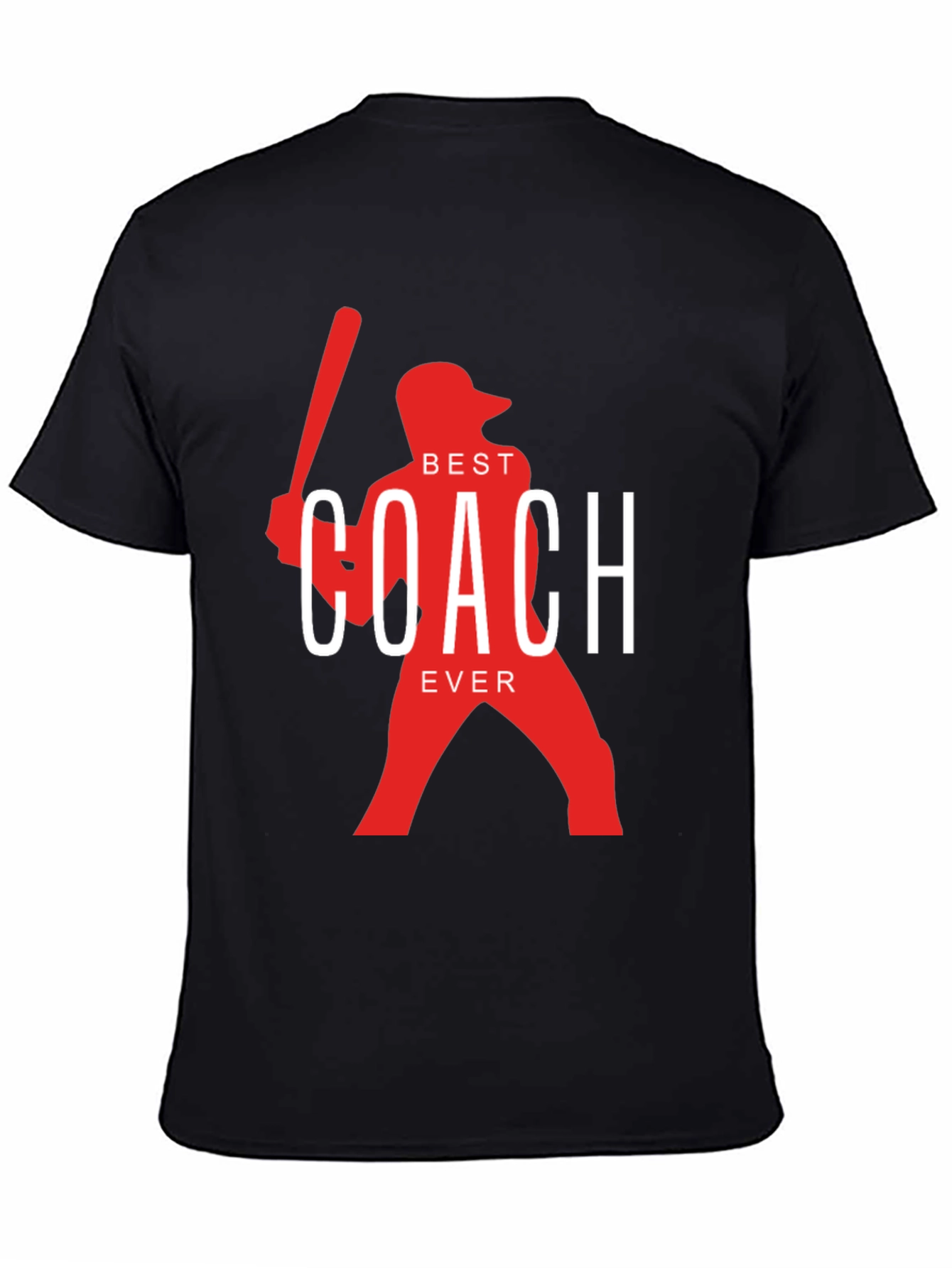 Best Coach Ever T-Shirt - Baseball Coach Appreciation Gift