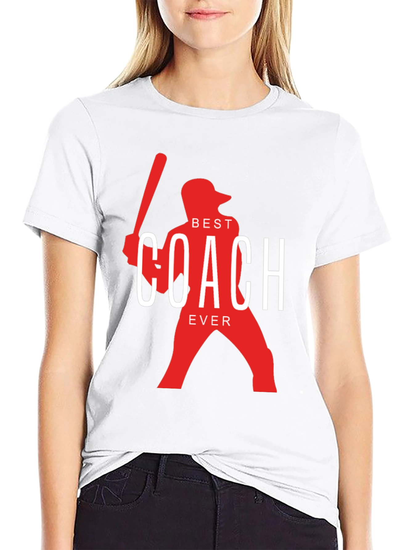 Best Coach Ever T-Shirt - Baseball Coach Appreciation Gift