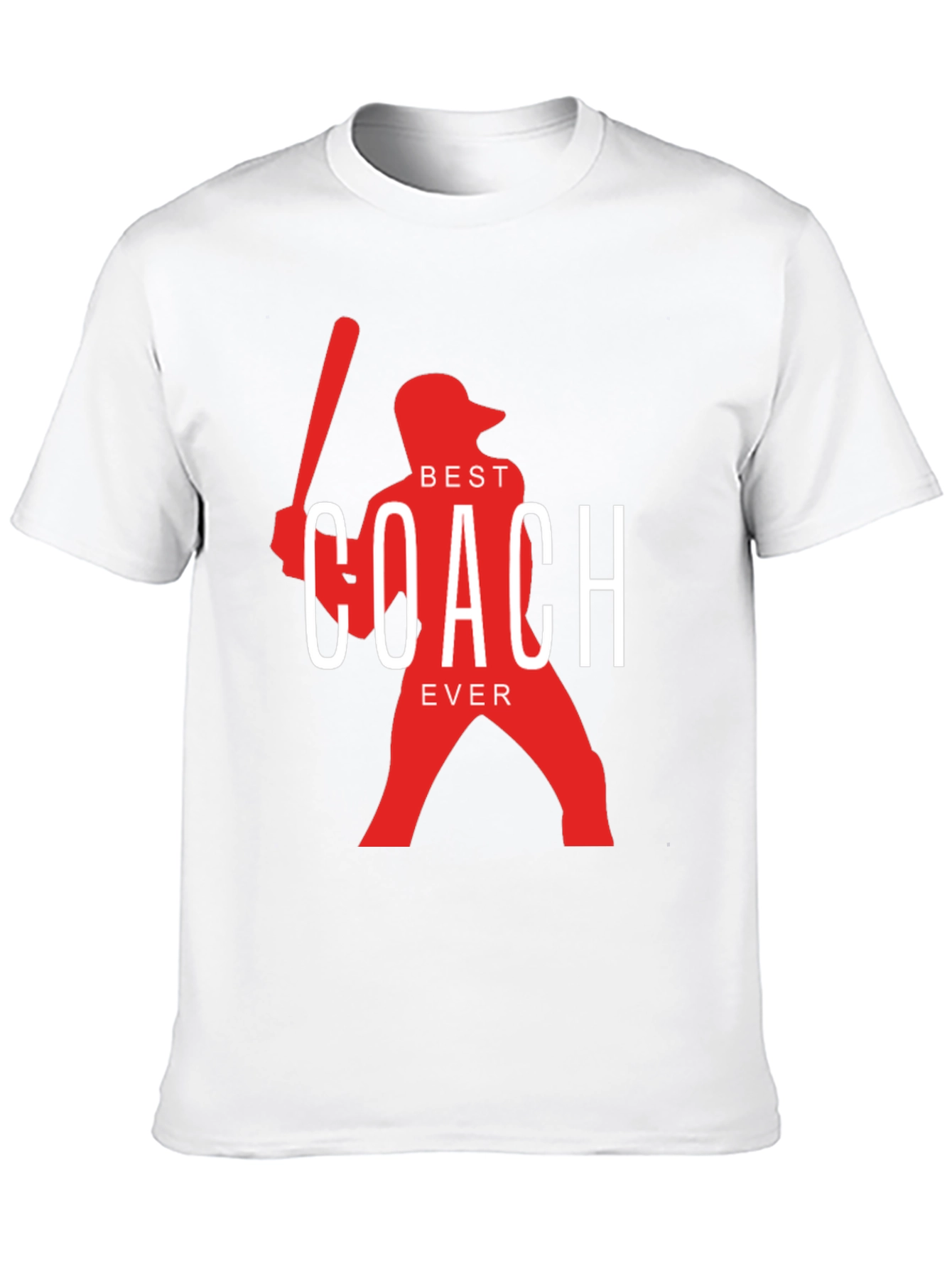 Best Coach Ever T-Shirt - Baseball Coach Appreciation Gift