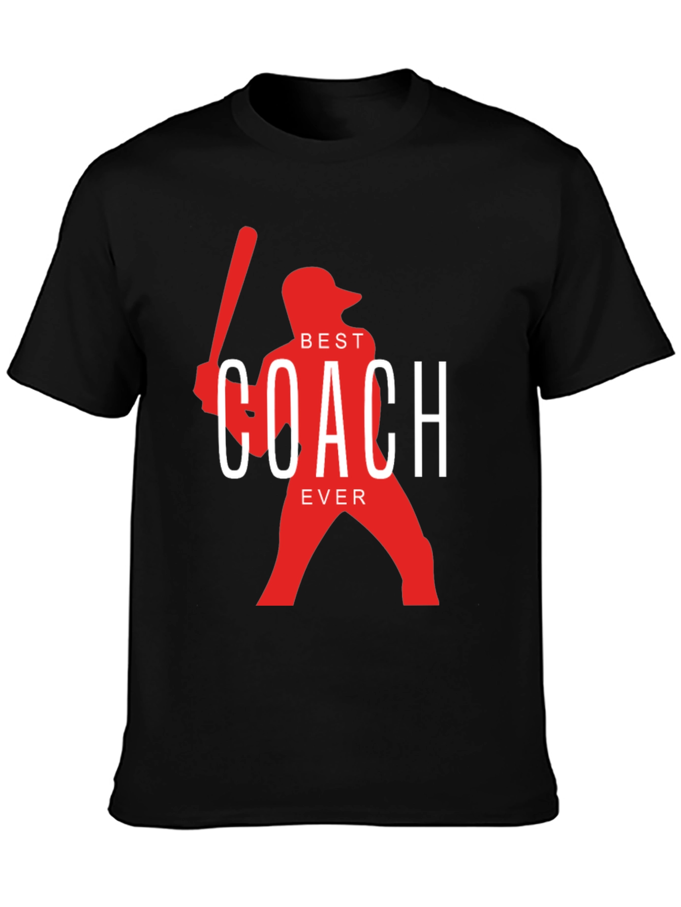 Best Coach Ever T-Shirt - Baseball Coach Appreciation Gift