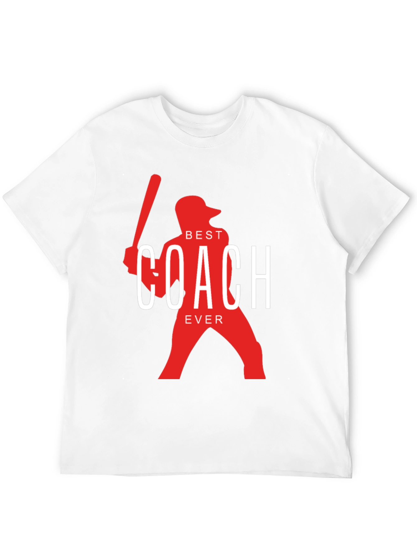 Best Coach Ever T-Shirt - Baseball Coach Appreciation Gift