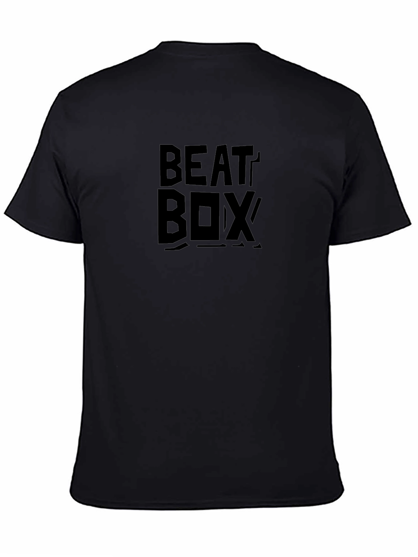 Beatbox Black Tee - Stylish Music Lovers T-Shirt