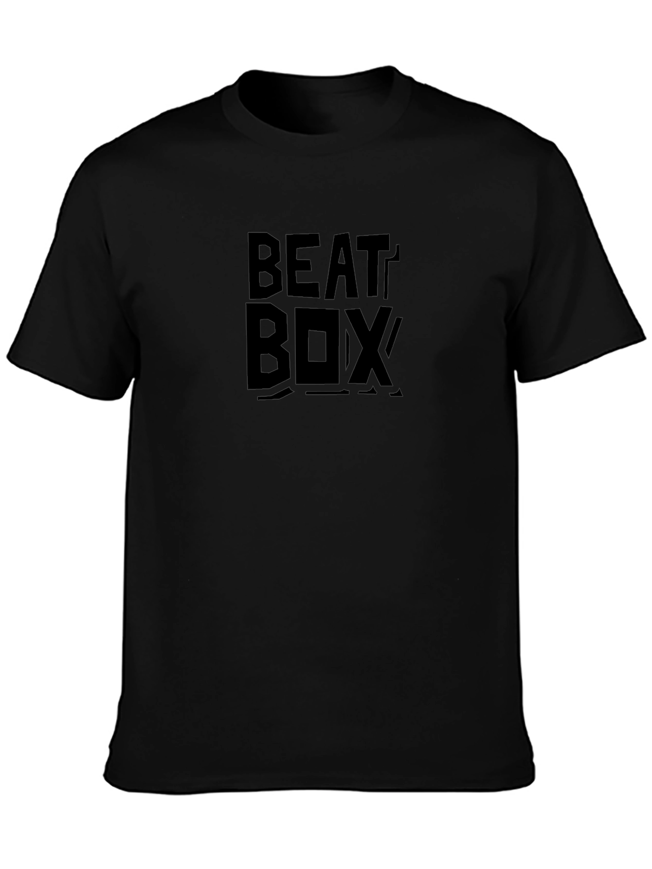 Beatbox Black Tee - Stylish Music Lovers T-Shirt