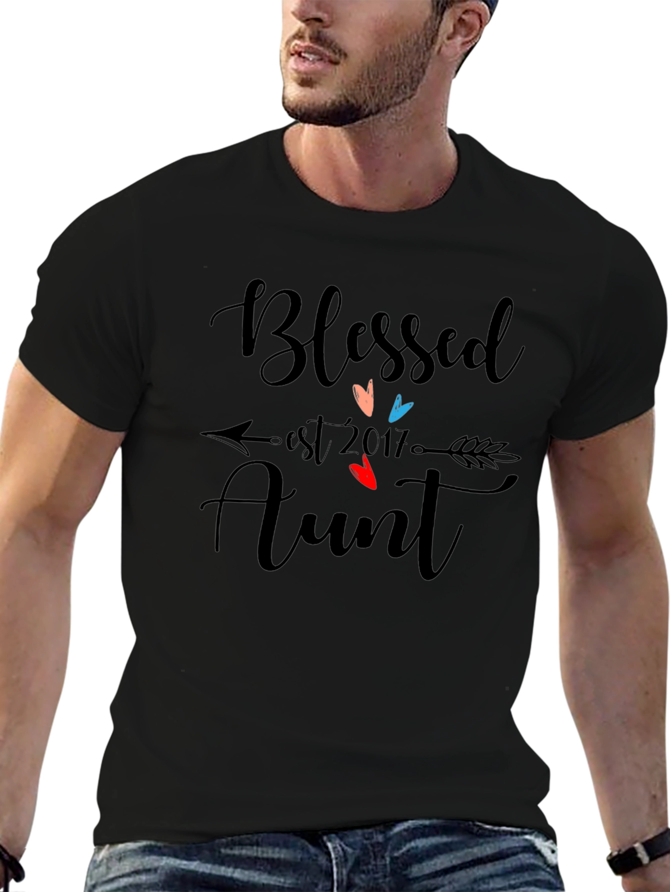 Blessed Aunt Est 2017 T-Shirt
