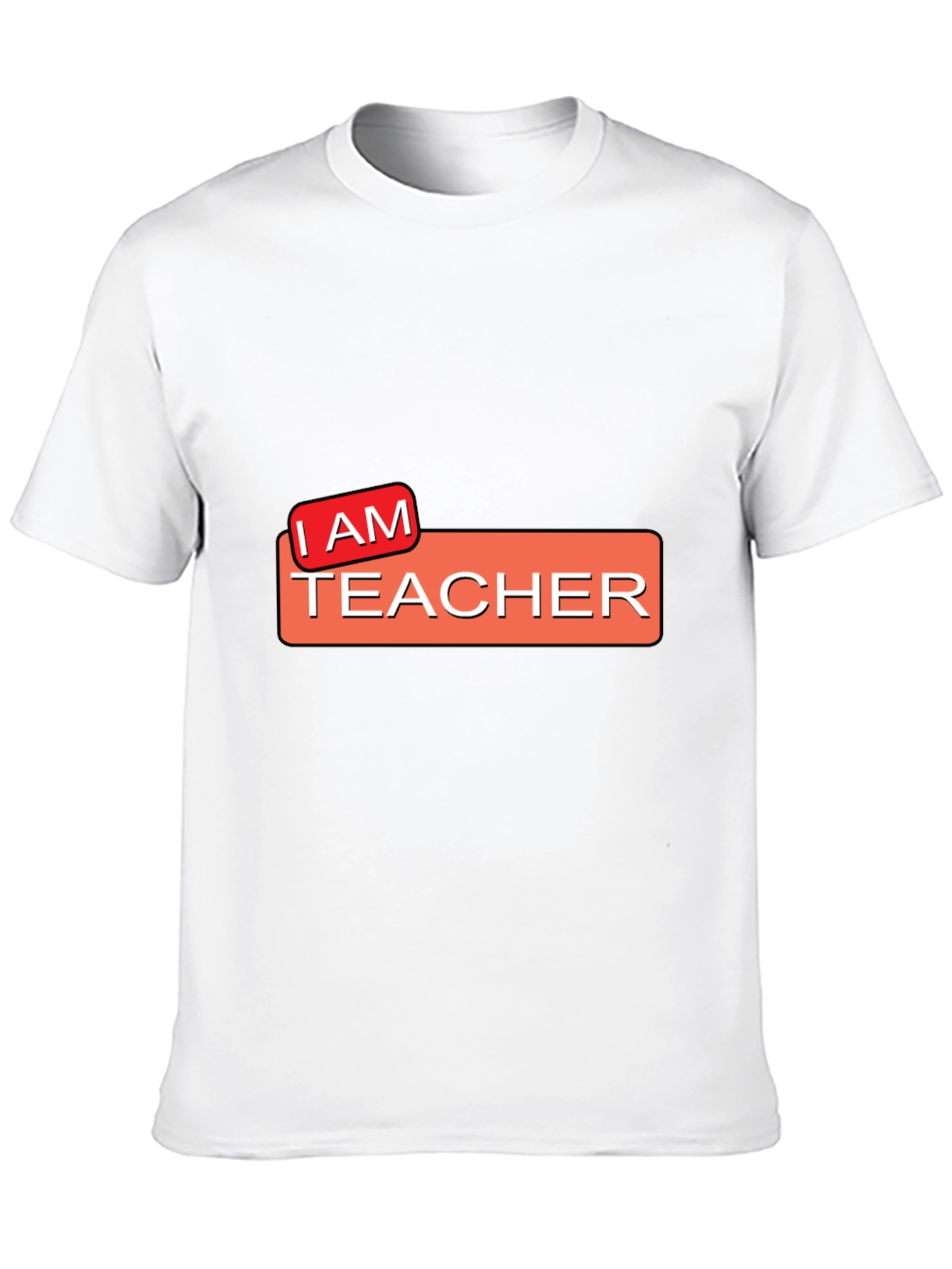 I AM TEACHER Graphic Tee - Black