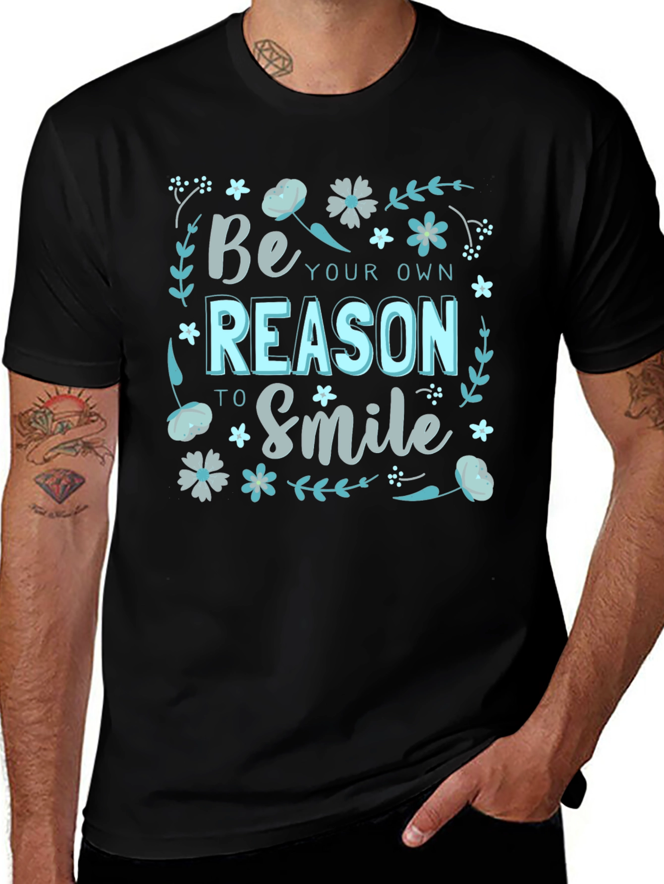 Be Your Own Reason to Smile Graphic T-Shirt