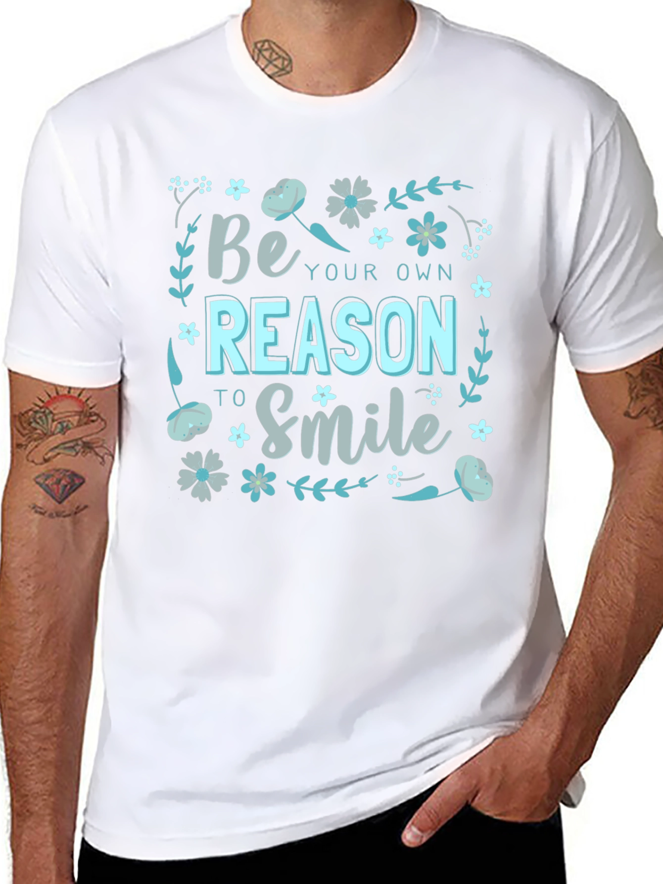 Be Your Own Reason to Smile Graphic T-Shirt
