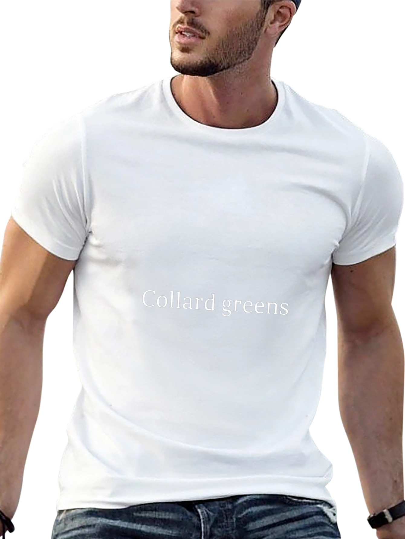 Collard Greens Graphic Tee - Classic Black