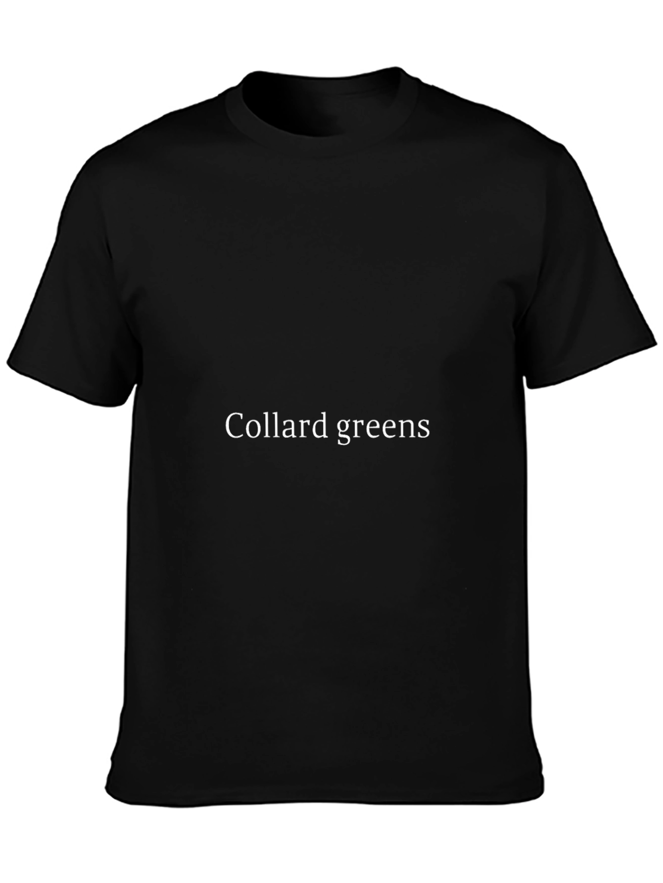Collard Greens Graphic Tee - Classic Black