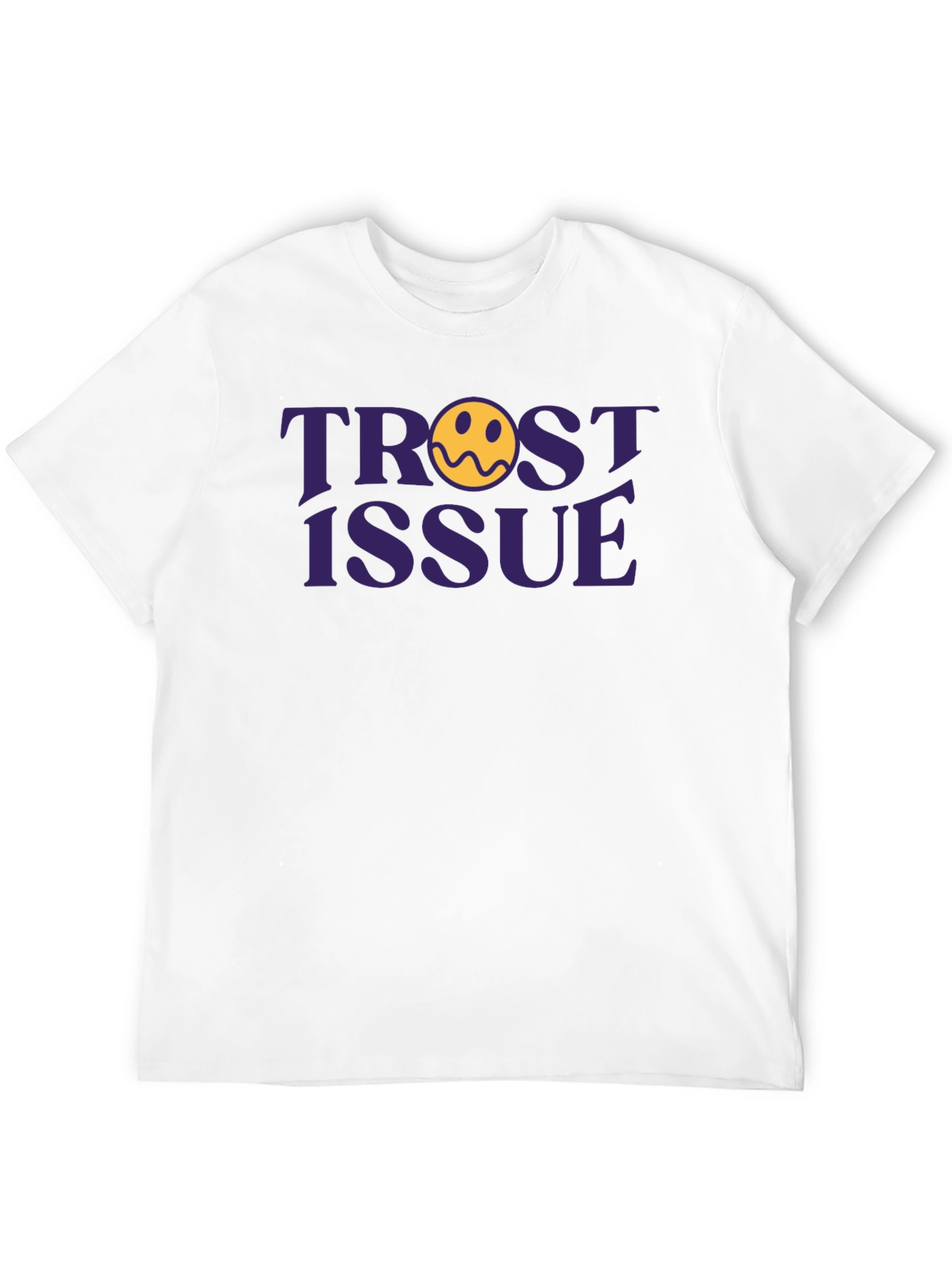 Trust Issue Graphic Tee - Trendy Unisex T-Shirt