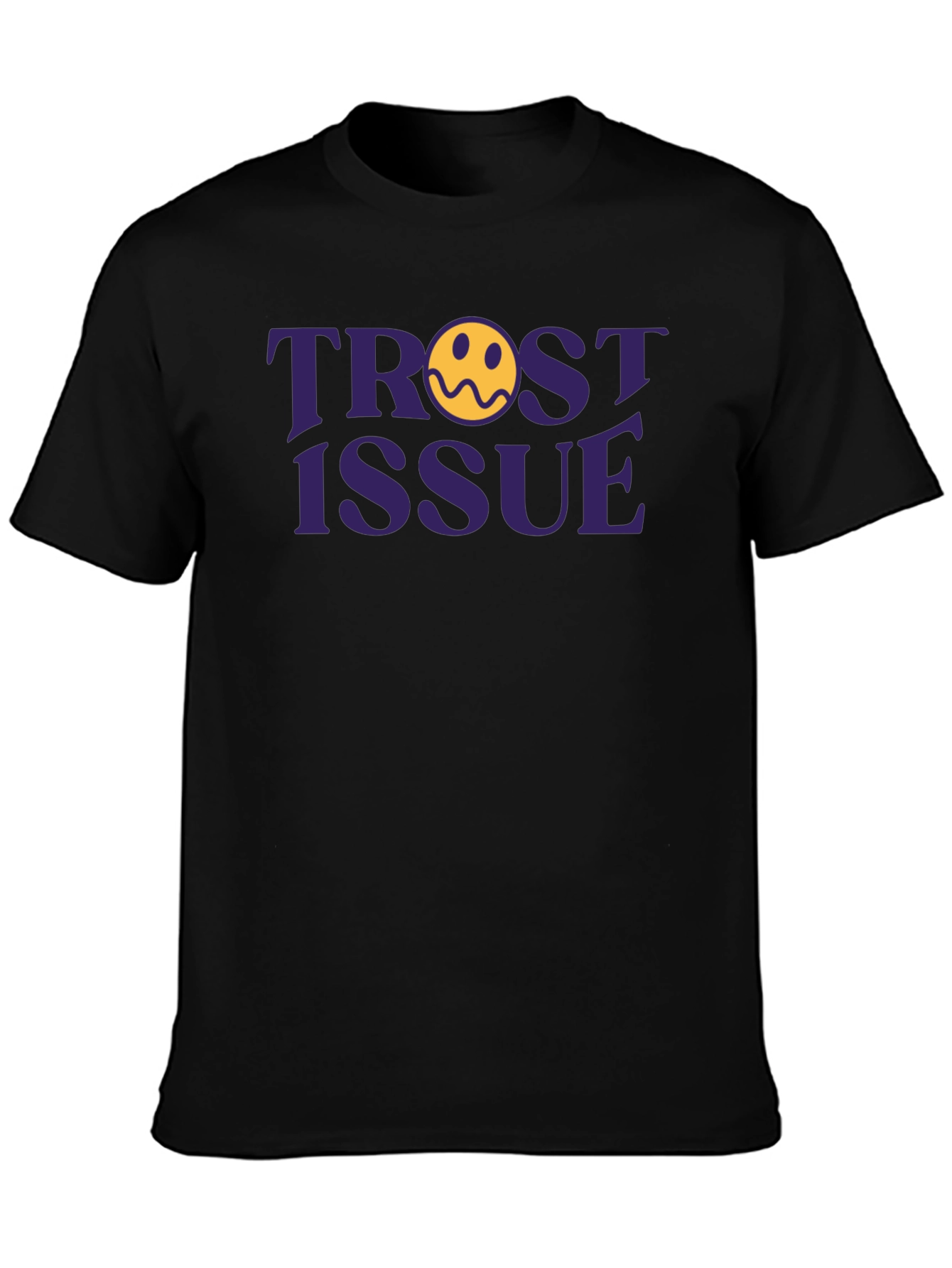 Trust Issue Graphic Tee - Trendy Unisex T-Shirt